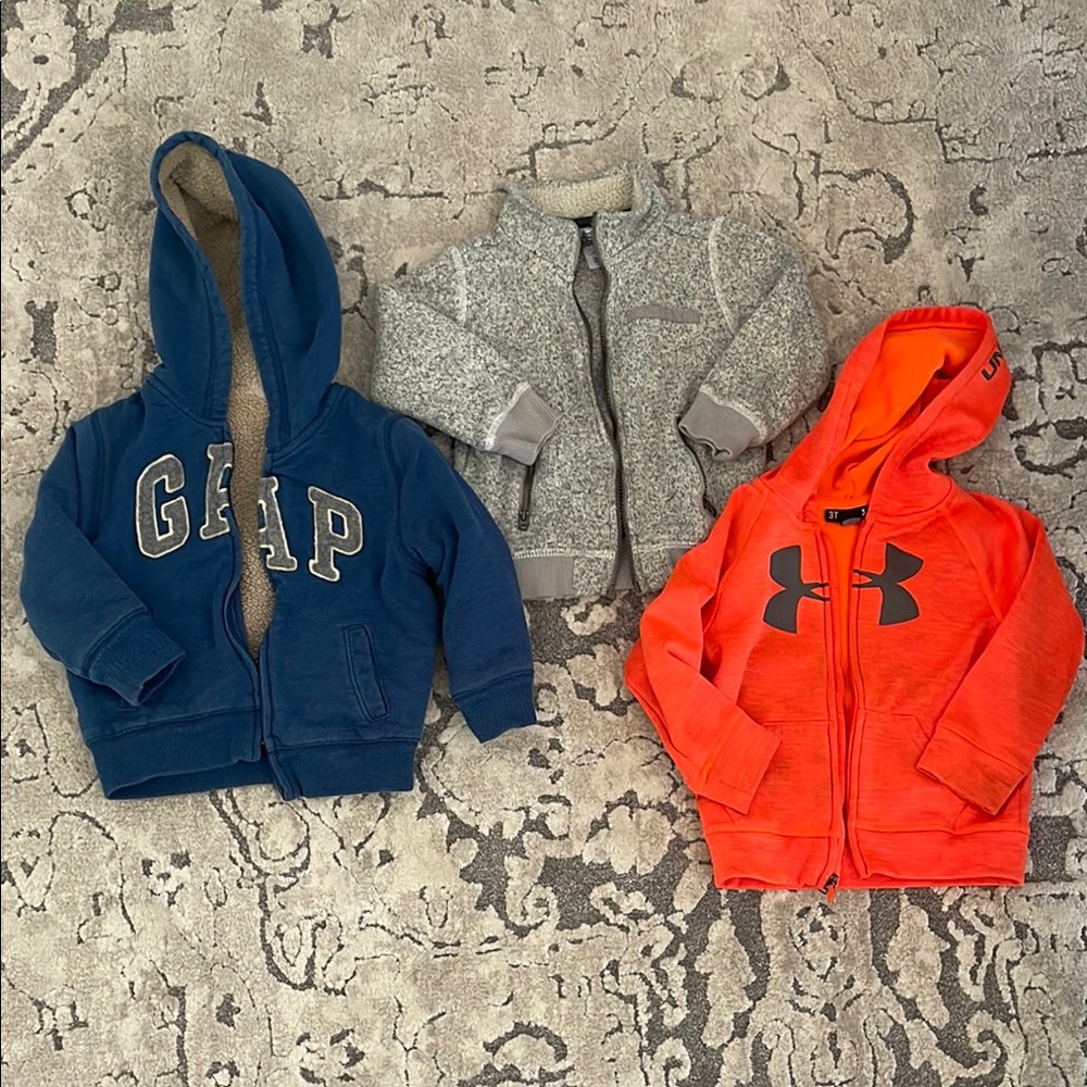 Under Armour Kids Orange Hoodie